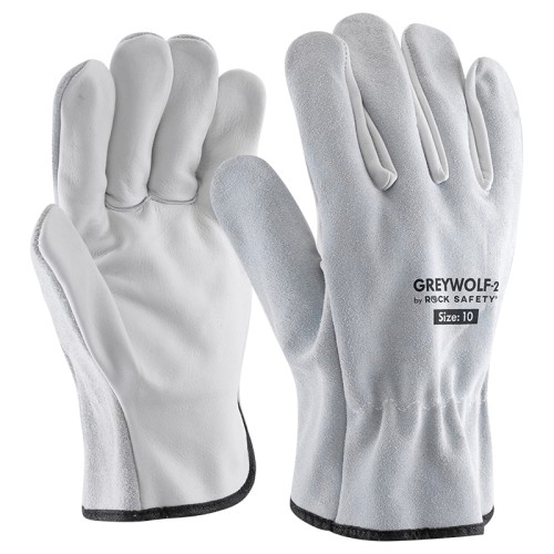 Manusi piele integrala bovina Rock Safety, marime 10