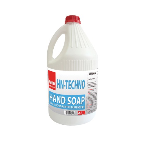 Sapun lichid Sano HN-Techno, albastru 4 L