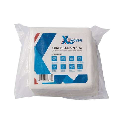 Lavete industriale, Xwoven, Xtra Precision, XP50, 30x40cm, 50 portii/pachet