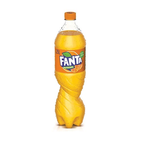 Bautura racoritoare carbogazoasa Fanta portocale 1.25 L, 6 bucati/bax
