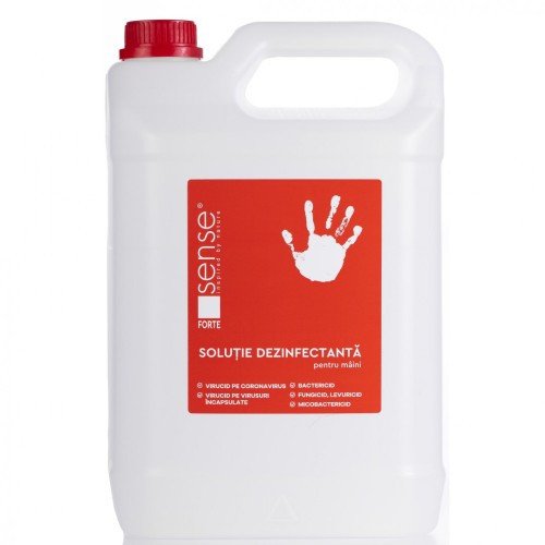 Dezinfectant pentru maini Sense Forte, virucid, 80 % alcool, 5 l