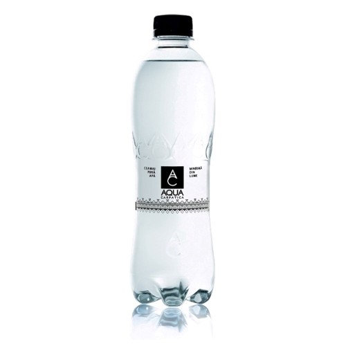 Apa minerala carbogazoasa Aqua Carpatica, 0.5 l, 12 sticle/bax
