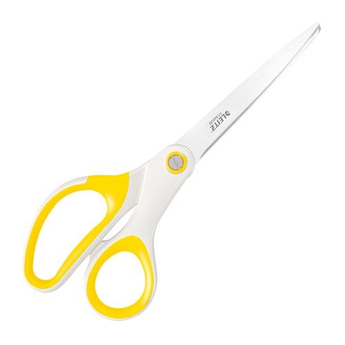 Foarfece pentru birou Leitz WOW Titanium, 20.5 cm, galben
