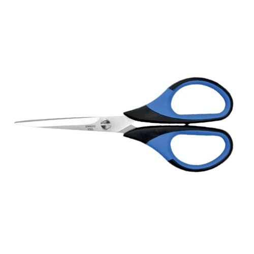 Foarfeca Dahle, Confort Grip, 14 cm, otel, albastru