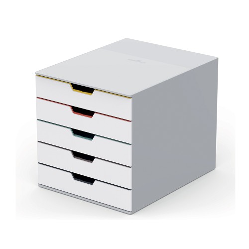 Organizator cu 5 sertare Durable Varicolor MIX 280x292x356mm, rezistent, durabil