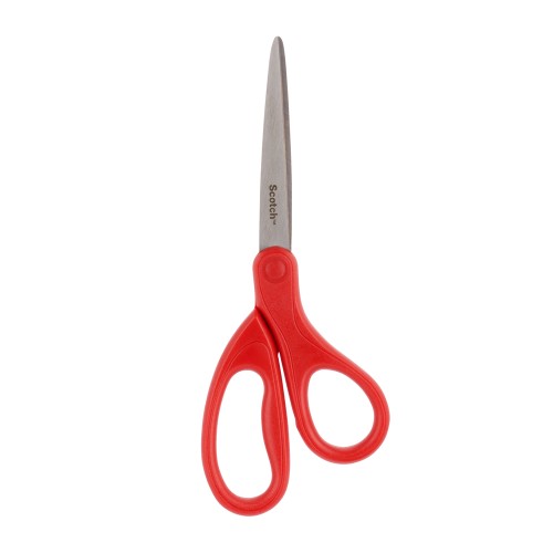 Foarfeca Scotch universala, 18 cm, otel, rosu