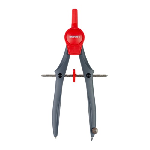 Compas plastic Kores, blister