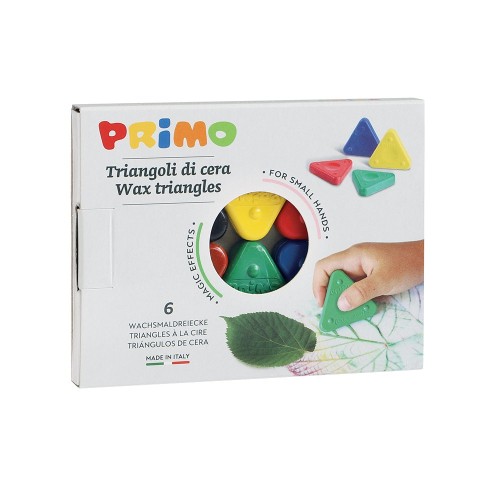 Triunghiuri cerate Morocolor Primo, grosime 5 mm, set 6 culori