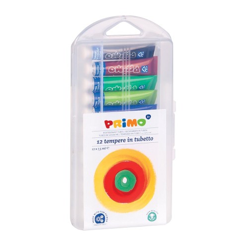 Tempera Morocolor Primo, 7.5ml, 12  culori