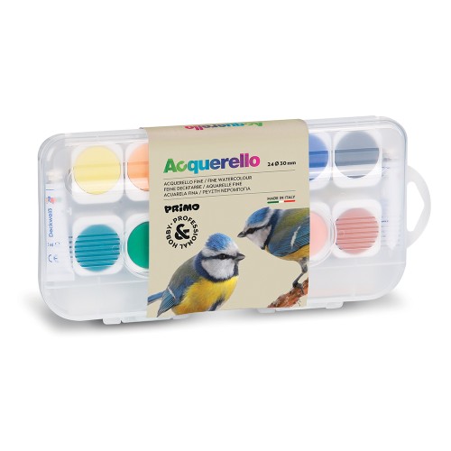 Acuarele Morocolor Primo, 24 culori