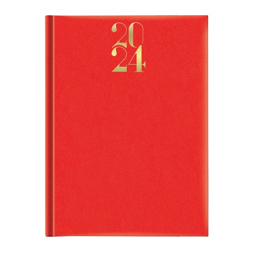 Agenda Artilux, A4, datata, hartie ivory, coperta rosu