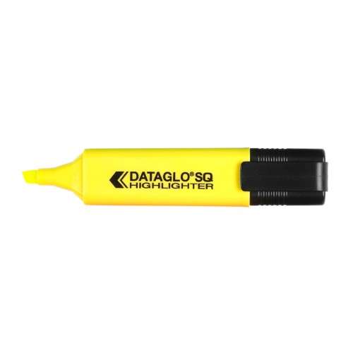 Textmarker Dataglo, corp dreptunghiular, varf 1-5 mm, galben