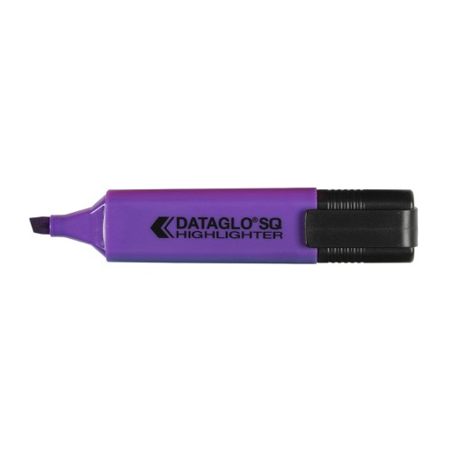 Textmarker Dataglo, corp dreptunghiular, varf 1-5 mm, mov