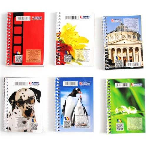 Carnetel Arhi cu spira, A7, 50 file, Matematica