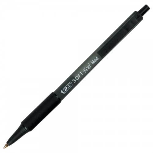 Pix Bic SoftFeel, 1.0 mm, negru