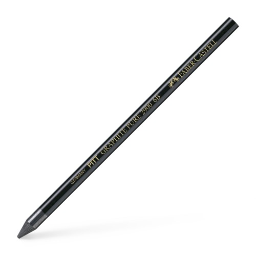 CREION GRAFIT FARA LEMN 6B PITT MONOCHROME FABER-CASTELL
