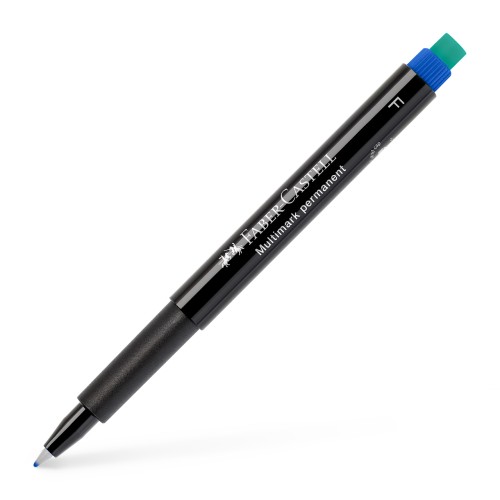 MARKER PERMANENT ALBASTRU F MULTIMARK FABER-CASTELL