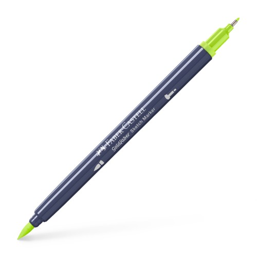 SKETCH MARKER 2 CAPETE GALBEN LIME 207 GOLDFABER FABER-CASTELL