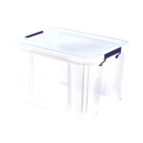 Cutie plastic cu capac Fellowes ProStore, 36 litri