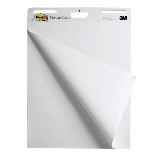 Meeting chart Post-it, 63.5 x 77.5 cm, 30 file, 100% PEFC