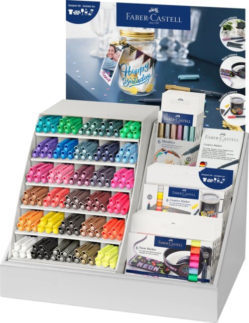 DISPLAY CONCEPT MARKER CREATIV 2024 FABER-CASTELL