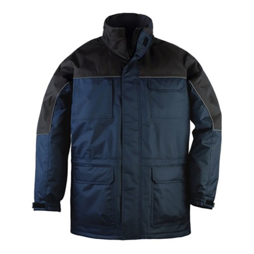 Geaca impermeabila, Sacla, Ripstop, bleumarin/negru, marimea L