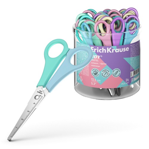 Foarfeca ErichKrause 13,5 cm joy pastel