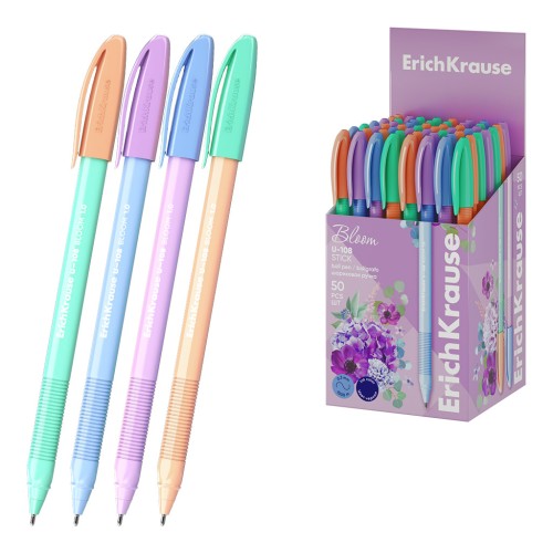 Pix ErichKrause 1,0 mm, U-108 albastru, cu capac, pastel bloom