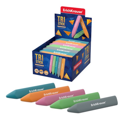 Radiera ErichKrause Tri Stick triunghiulara