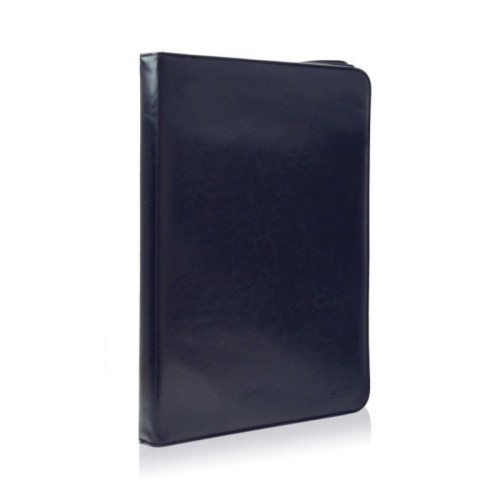 Mapa A4 Fraga premium imitatie piele organizator cu fermoar, belumarin