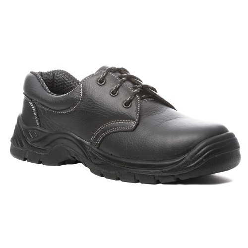 Pantofi protectie Agate S3 SRC marimea 44, din piele, bombeu din otel, antistatici, antiderapanti