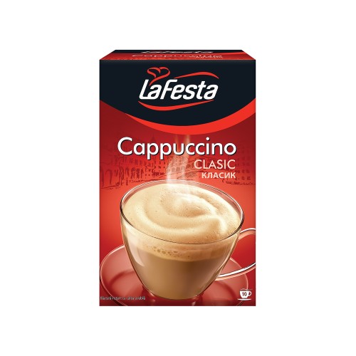 Cappucino La Festa Clasic, plicuri 10x12g