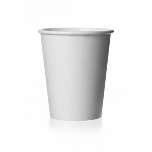 Pahar carton alb, 200 ml, 7oz, 50 bucati/set