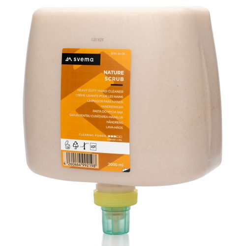 Sapun abraziv pentru maini SVEMA NATURE SCRUB, rezerva de 2000 ml, rezerva pentru dozator manual EVEREST