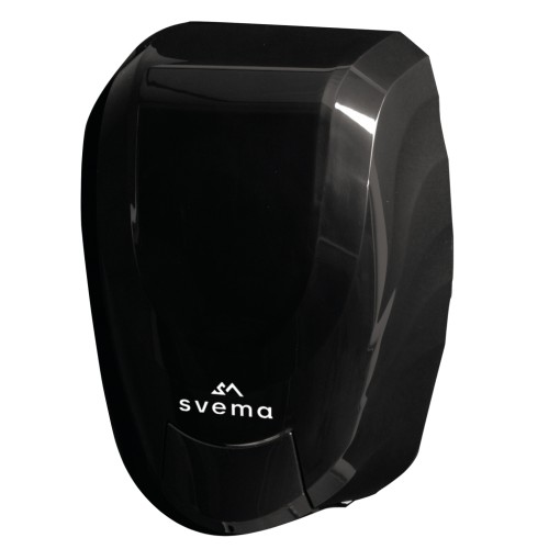 Dispenser manual SVEMA pentru sapun abraziv, negru, 2000 ml