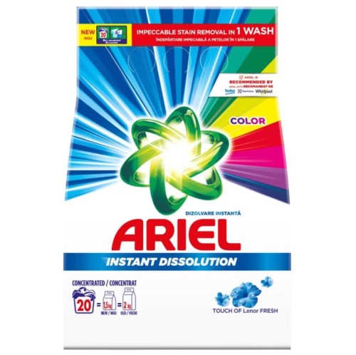 Detergent automat Ariel Lenor Touch, 1.5 Kg