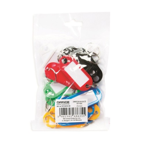 Suport eticheta pentru chei Q-CONNECT, 20 bucati/set