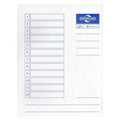 Dosar Standard, alb, plic A4, carton 230gmp