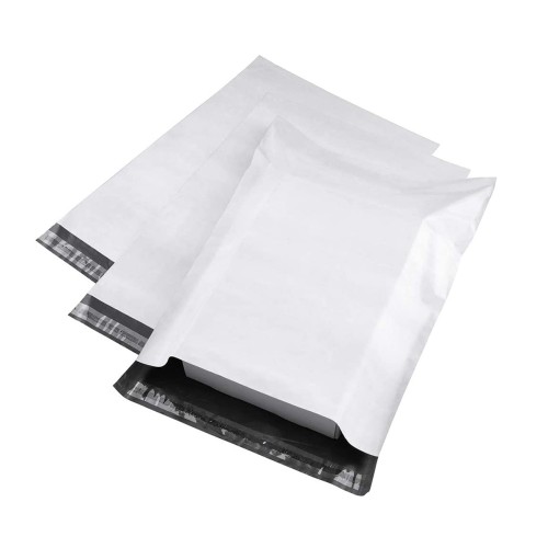 Plic curierat plastic PE, 60 microni, 350 x 450 mm, siliconic