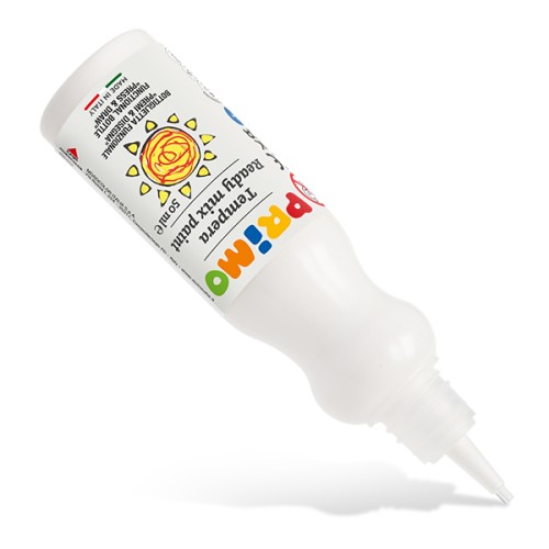 Tempera Morocolor Primo, control al debitului, 50 ml, alb