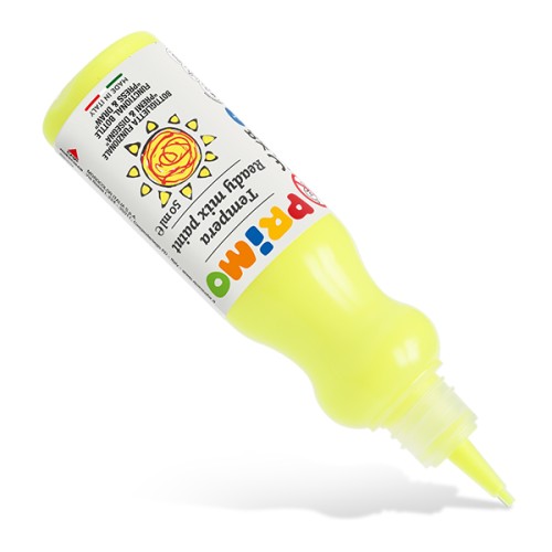 Tempera Morocolor Primo, control al debitului, 50 ml, galben fluorescent
