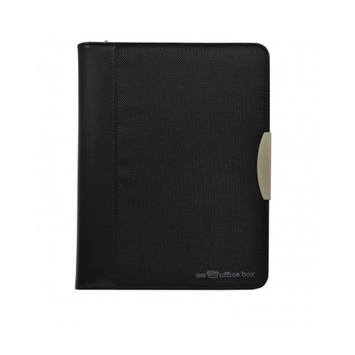 Mapa A5 Fraga Office Box organizator cu fermoar, negru