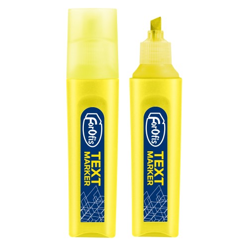 Textmarker Forofis varf tesit 1-5 mm, galben