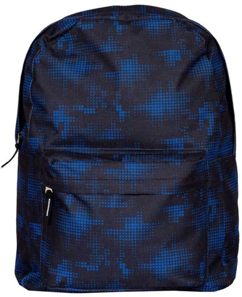 Ghiozdan CLASSIC negru / albastru, 30x16x43 cm - S-COOL