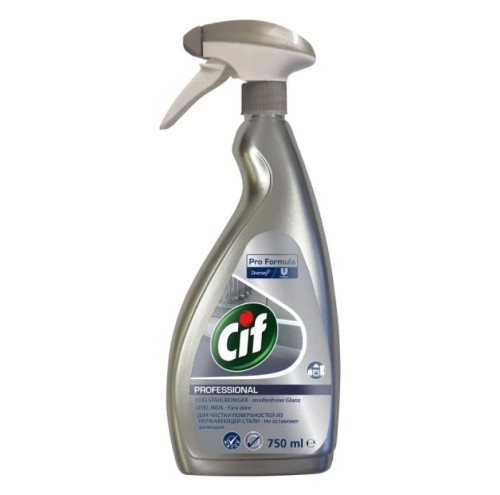 Detergent Pro Formula Cif, otel si inox, 750 ml