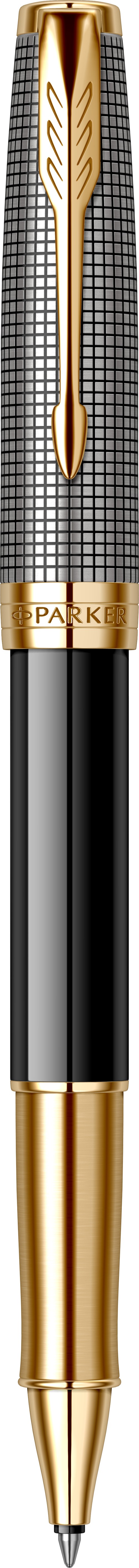 Chiselled Silver & Black GT Roller
