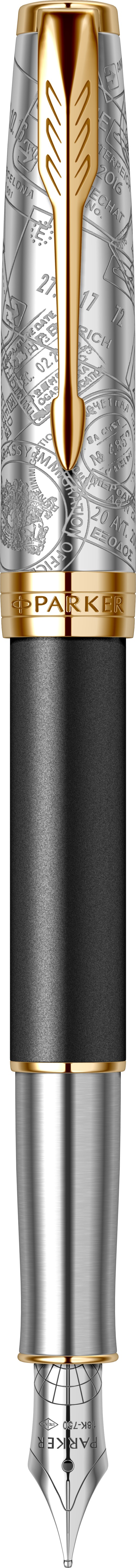 SE Impression Matt Black GT Stilou 18K