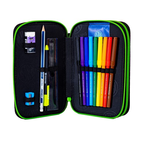 Penar echipat Astra, 2 compartimente, 20.5 x 13 x 4.5 cm, Gaming
