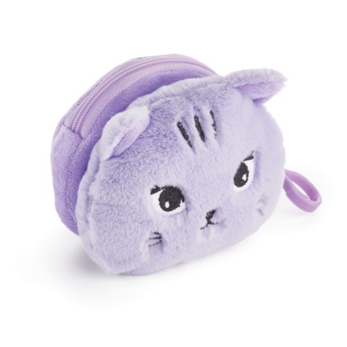 Portofel pufos Apli Back2Fun, design Pisica