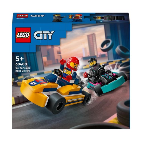 LEGO City carturi si piloti de curse 60400, 99 piese